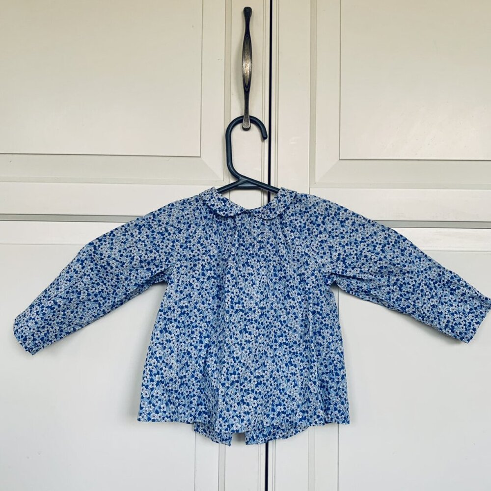 JACADI Paris Floral Print Blouse